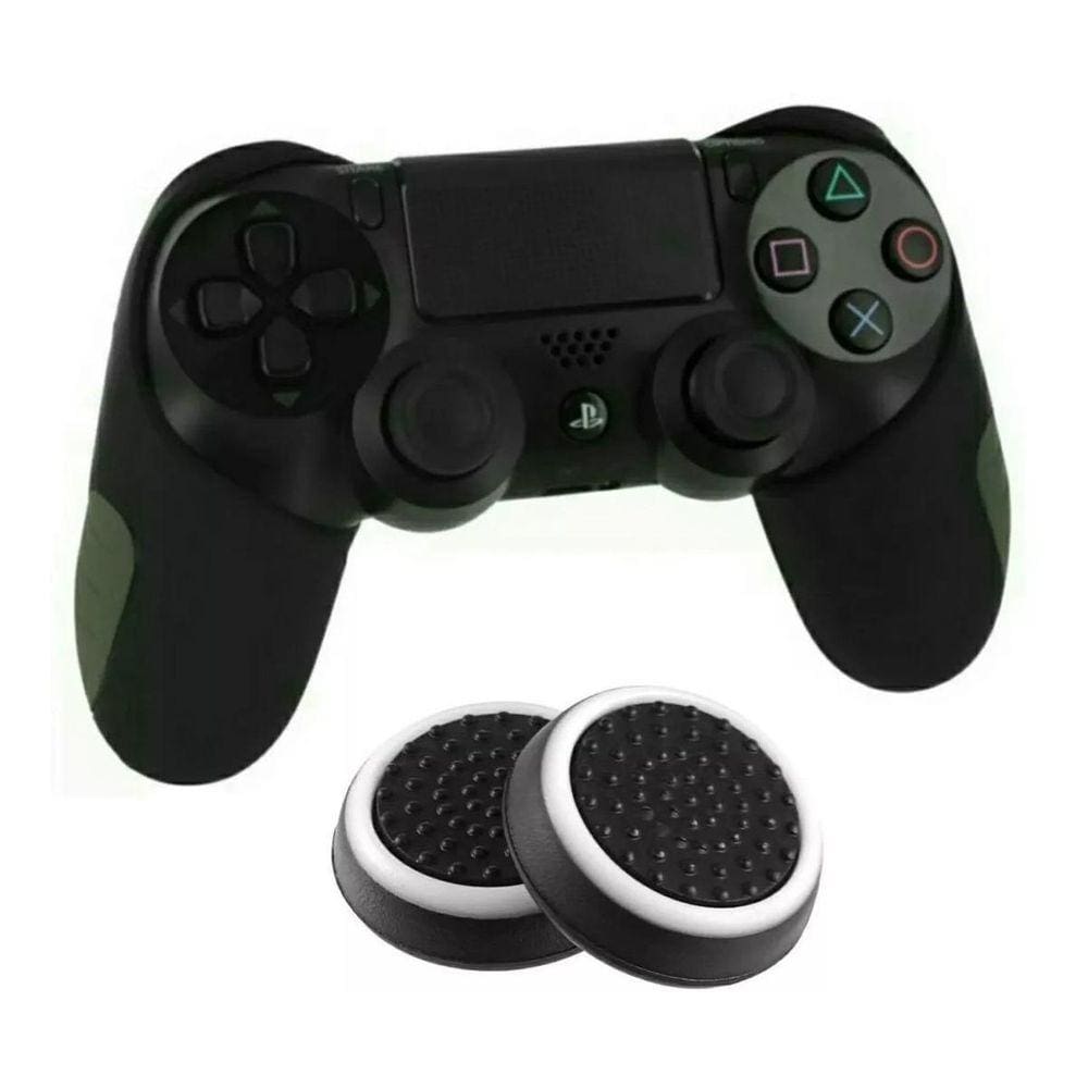 4 Pares Grip Borracha Para Controle Ps4,Ps3,Ps2,Xbox360-One