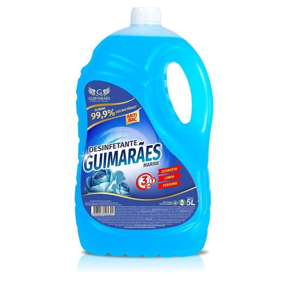 Desinfetante Pinho Guimarães 99,9% Bactericida 500ml