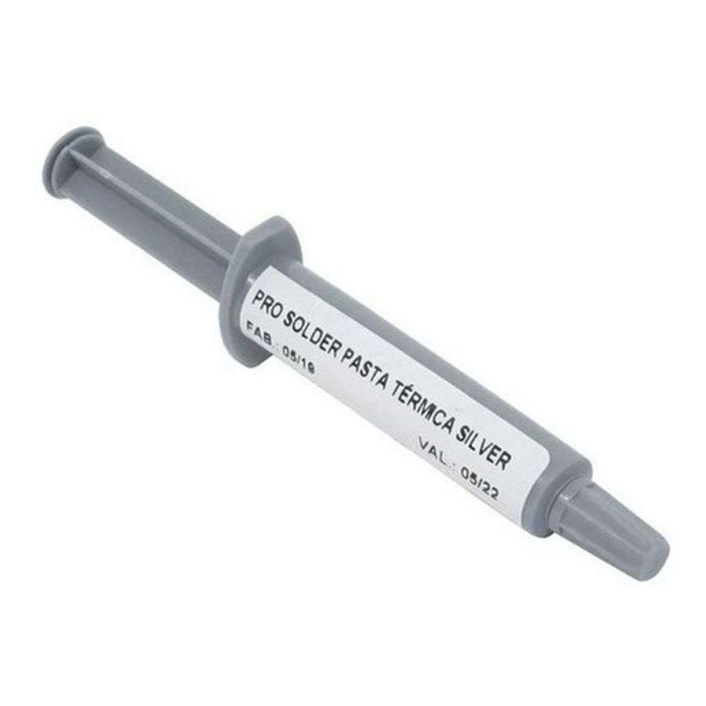 Pasta Térmica Prata Pro Solder 7g - Alta Condução Térmica