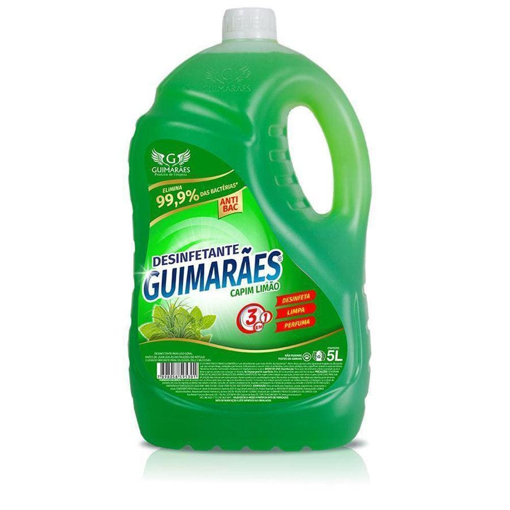 Desinfetante Pinho Guimarães 99,9% - Limpeza e Perfume
