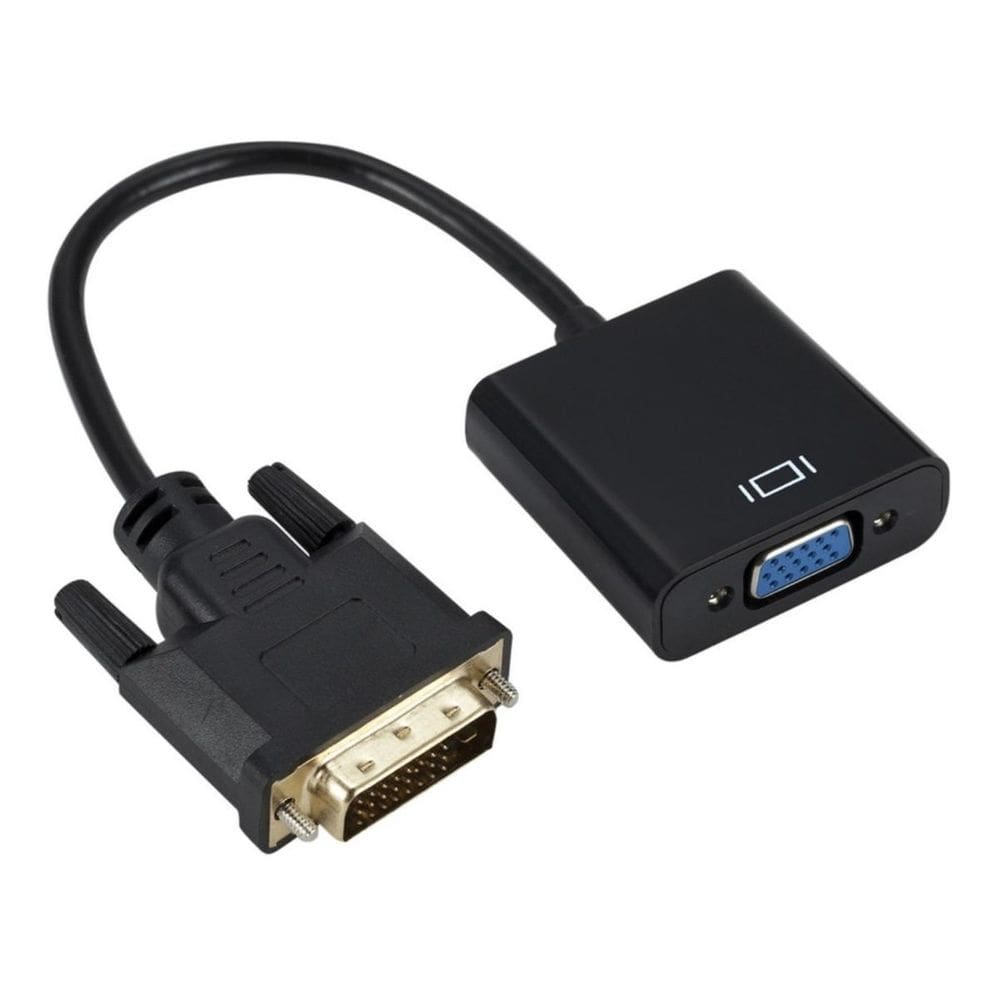 Conversor Adaptador Dvi-D 24+1 Macho Para Vga Femea