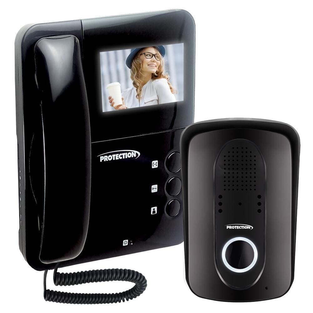 Vídeo Porteiro Visão Noturna Interfone Residencial Pt-3000