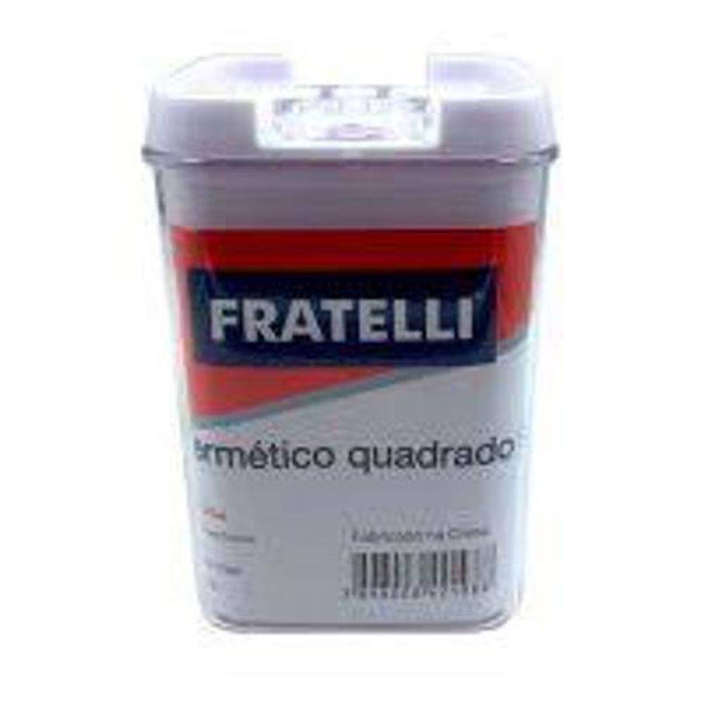 Pote Hermético Quadrado 400Ml Fratelli