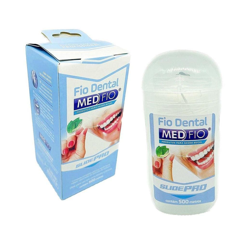 Fio Dental 500 Metros Tampa Flip Super Resistente Aroma
