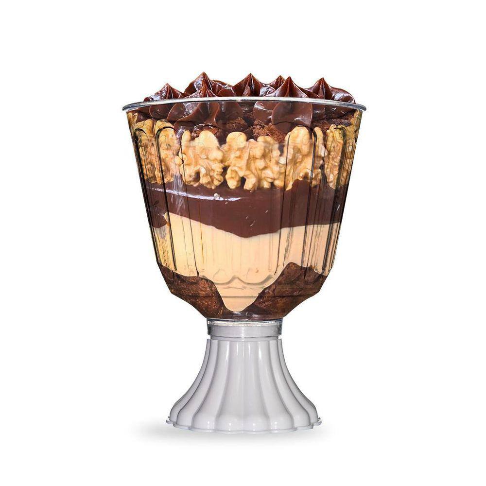 Taça Confeiteiro Com Pedestal Removivel 18,5X14,5Cm