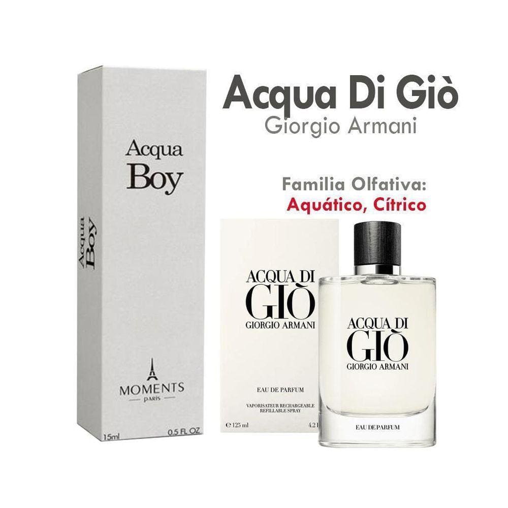 Perfume Acqua Boy Moments Paris 15Ml
