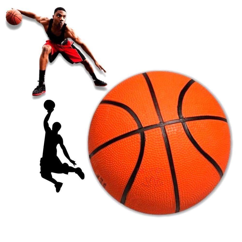 Bola De Basquete Basketball Tamanho Oficial Cor Laranja Top