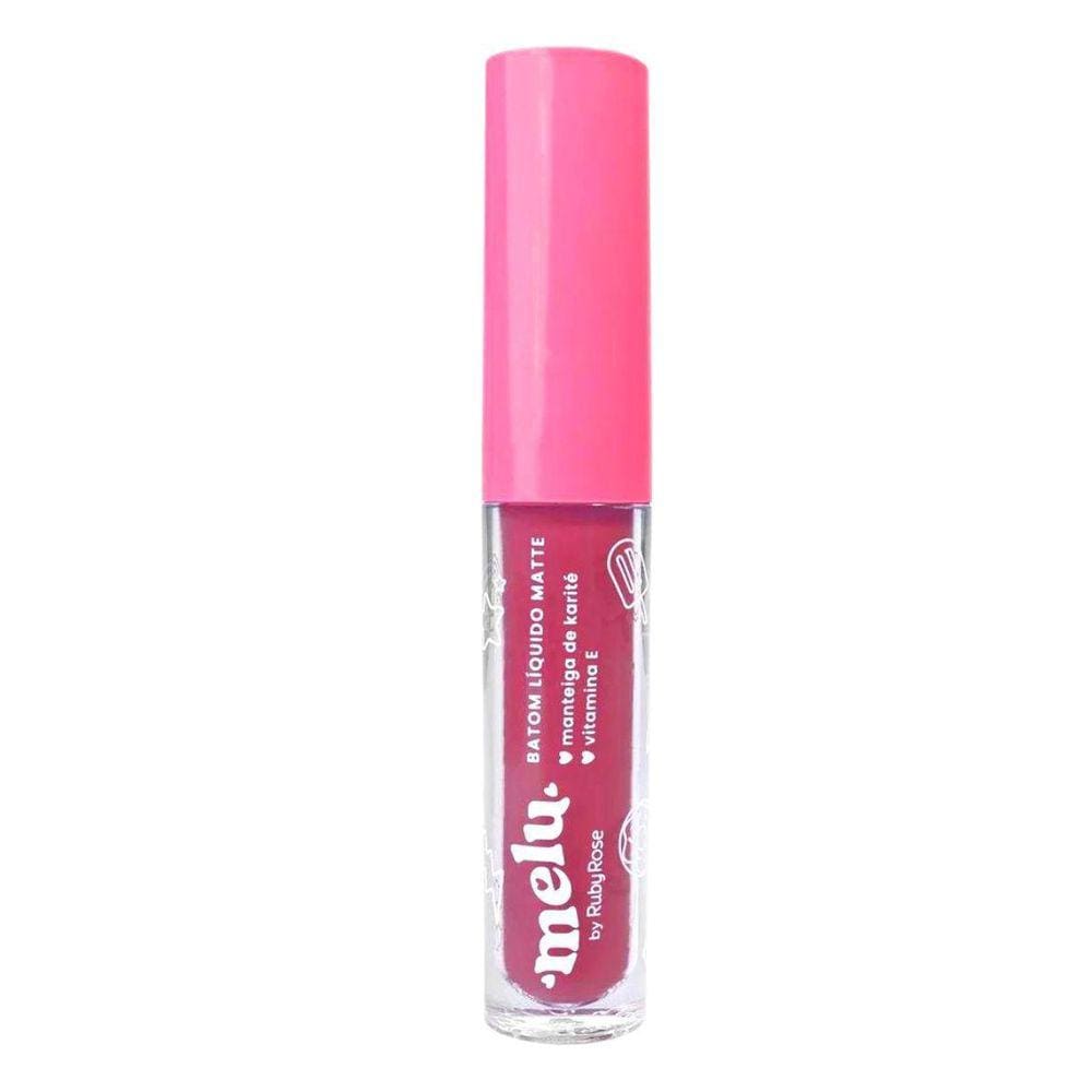 Batom Liquido Matte Melu By Ruby Rose Frutilly Cm04