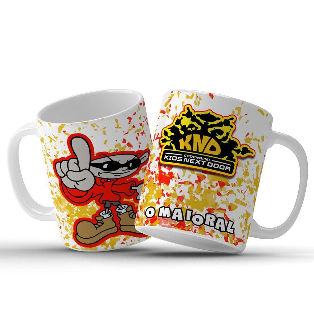 Caneca Turma do Bairro Personalizada em Cerâmica 325ML