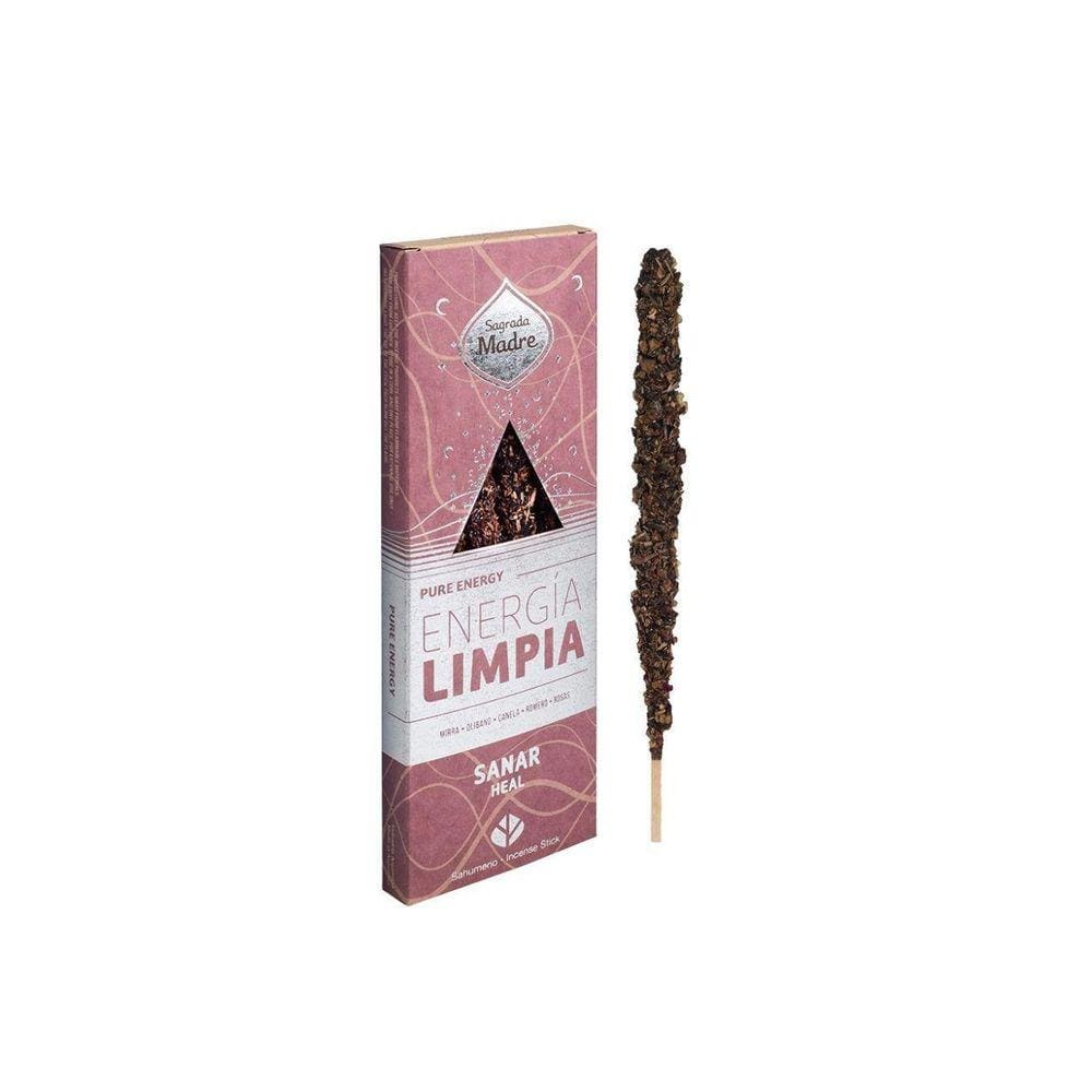 Incenso Natural Energia Limpa Curar Sagrada Madre