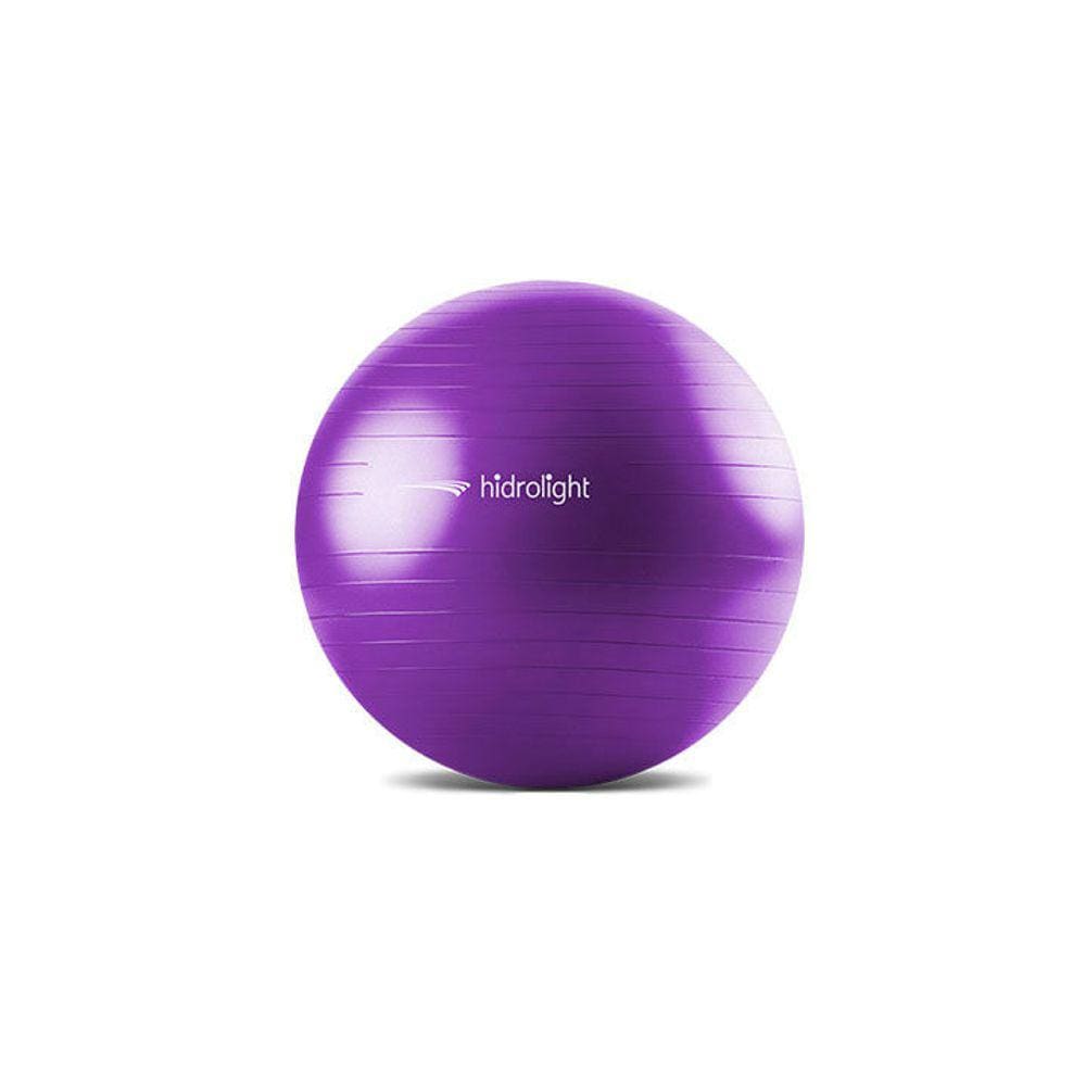 Bola de Pilates e Exercícos Roxa 65CM FL13BHidrolight