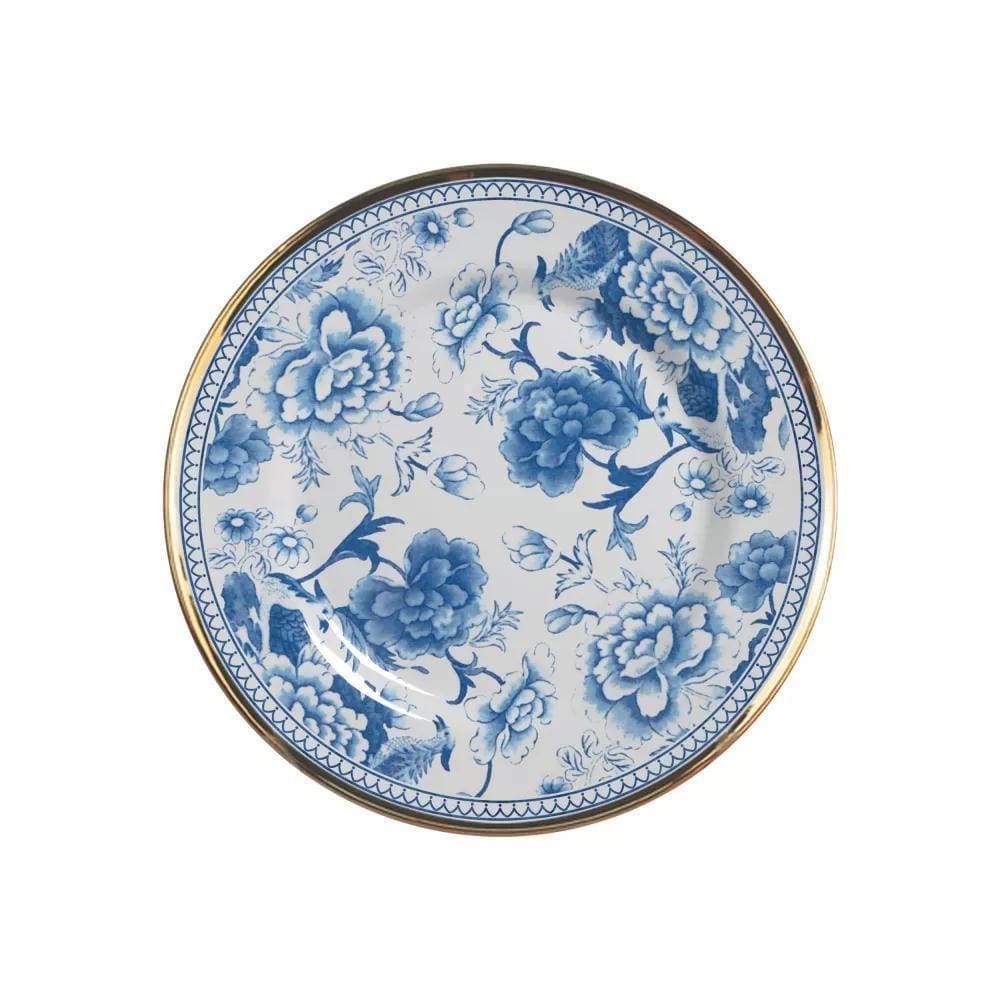 Prato Sobremesa Cerâmica Branco 21cm - Alleanza