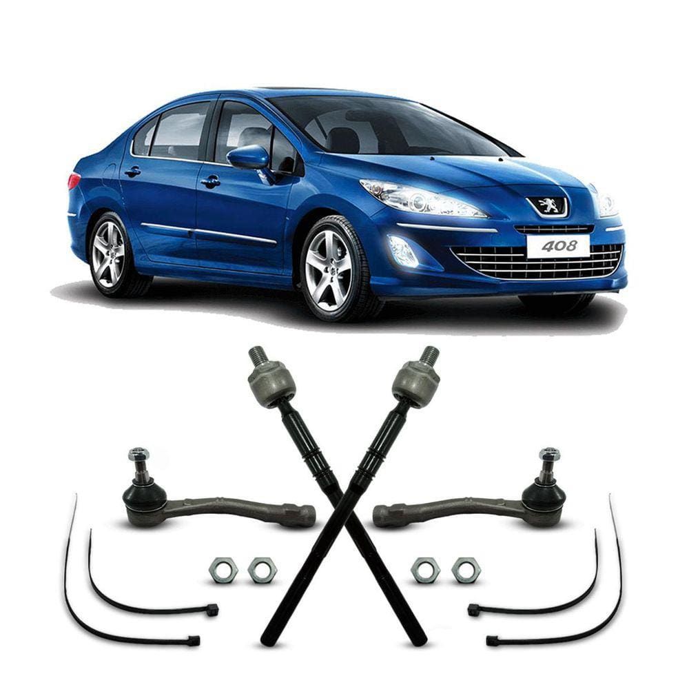 Barra Axial + Terminal De Direção Peugeot 2013