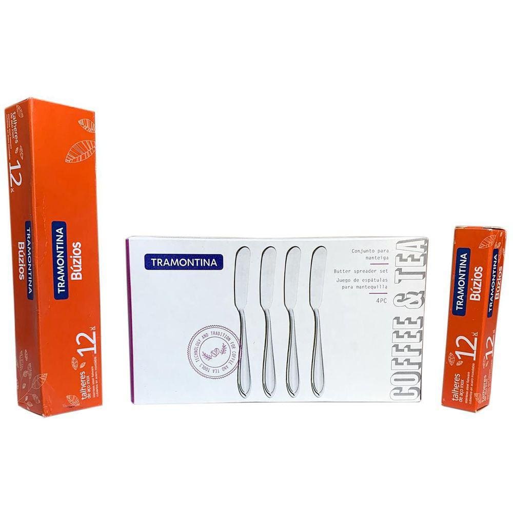 Kit Conjunto Talher Café Da Manhã 28 Peças - Tramontina