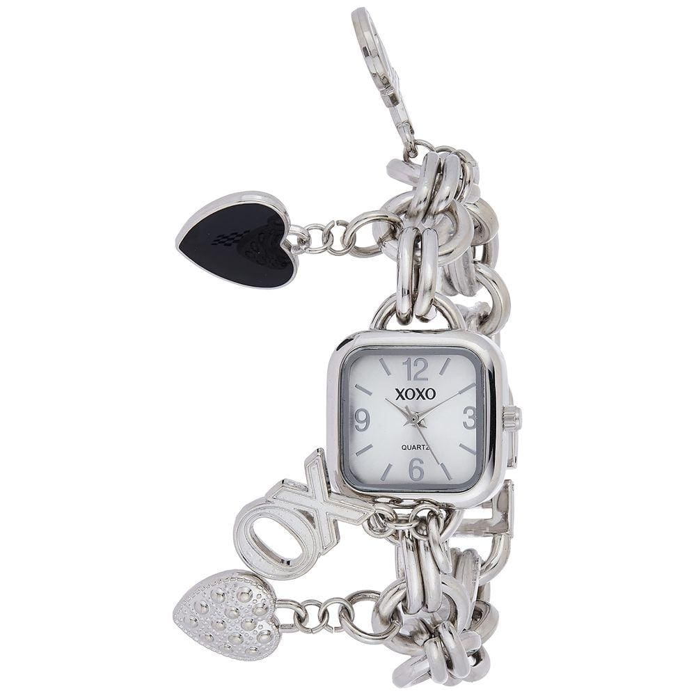 Relógio XOXO XO7026 Fashion Quartz Silver Bracelet para mulh