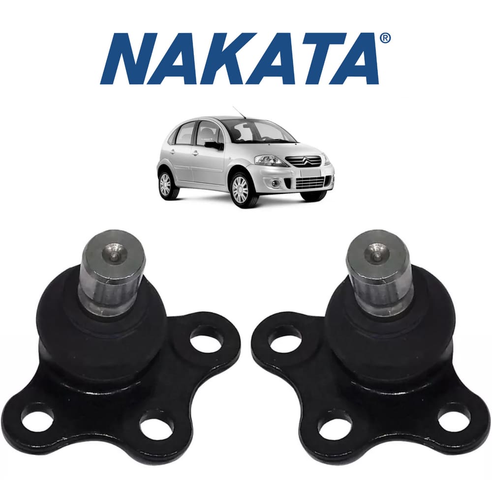 Pivô Suspensão Dianteira Esq+Dir Nakata Citroen C3 2002 A 2012