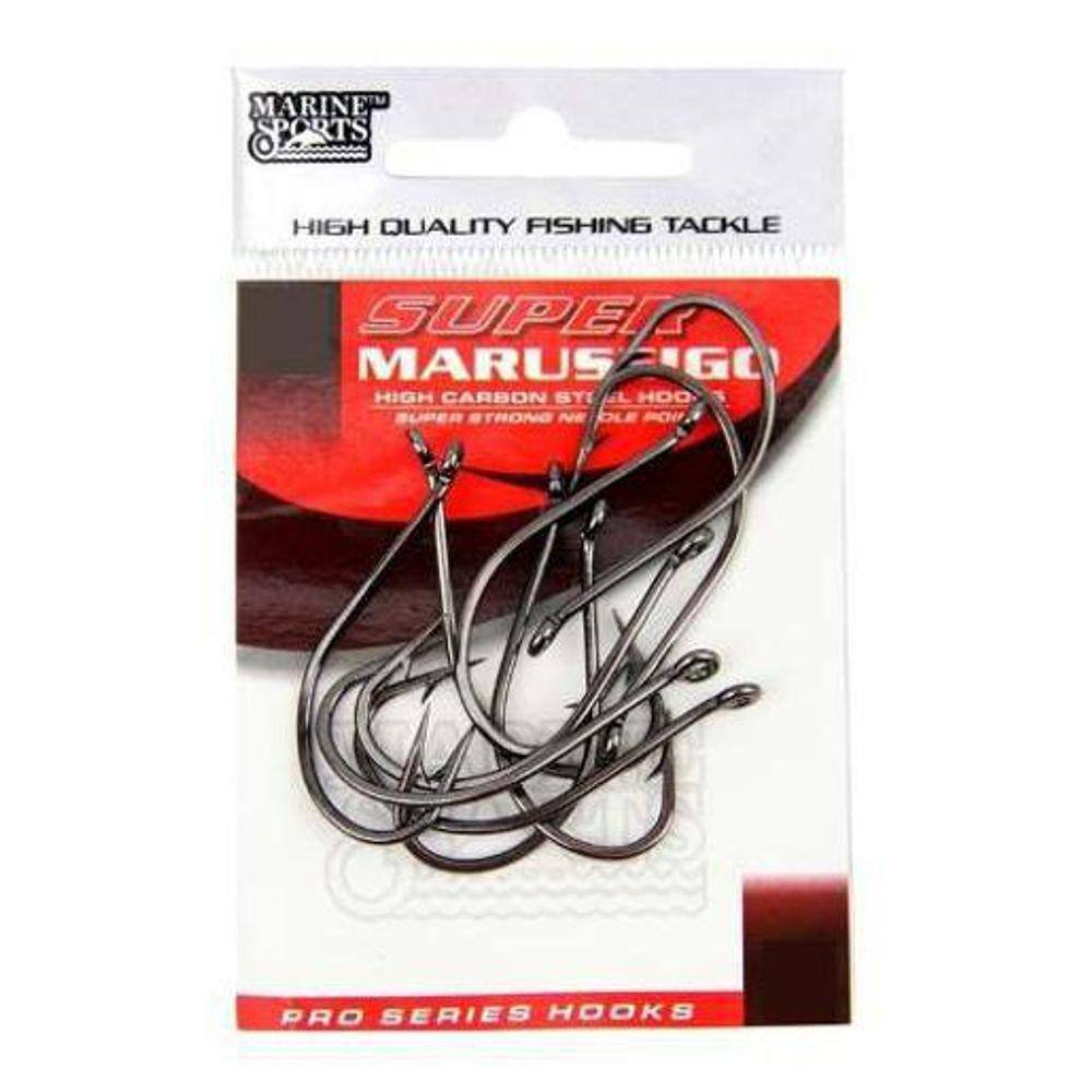 Anzol Maruseigo Nº 20 Black Nickel Marine Sports 25 Peças