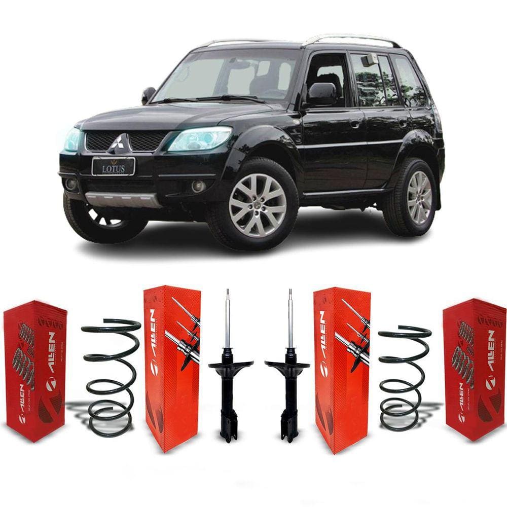 2 Amortecedor Molas Dianteira Pajero Tr4