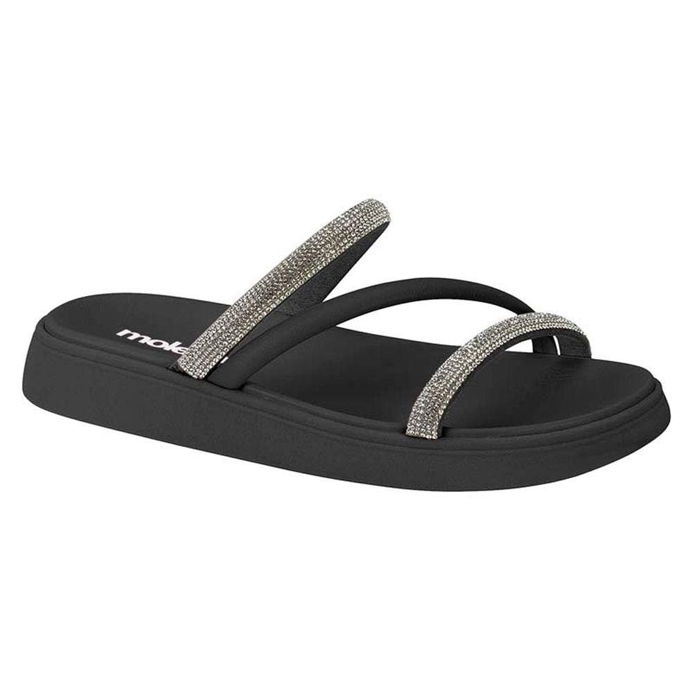 Papete Moleca Flatform Tiras Brilhantes 5469 121 35/39