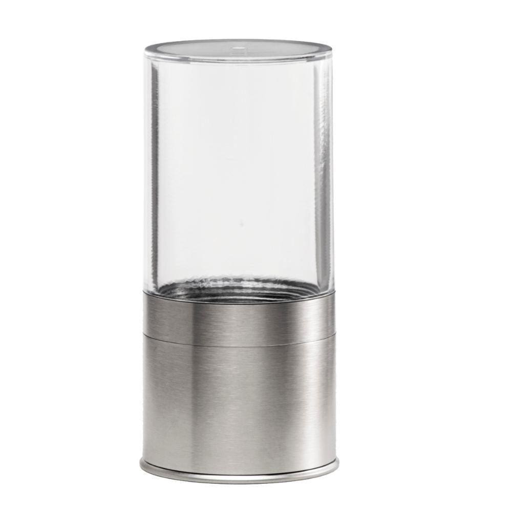 Moedor De Pimenta E Sal Elétrico Especiarias A Pilha Inox