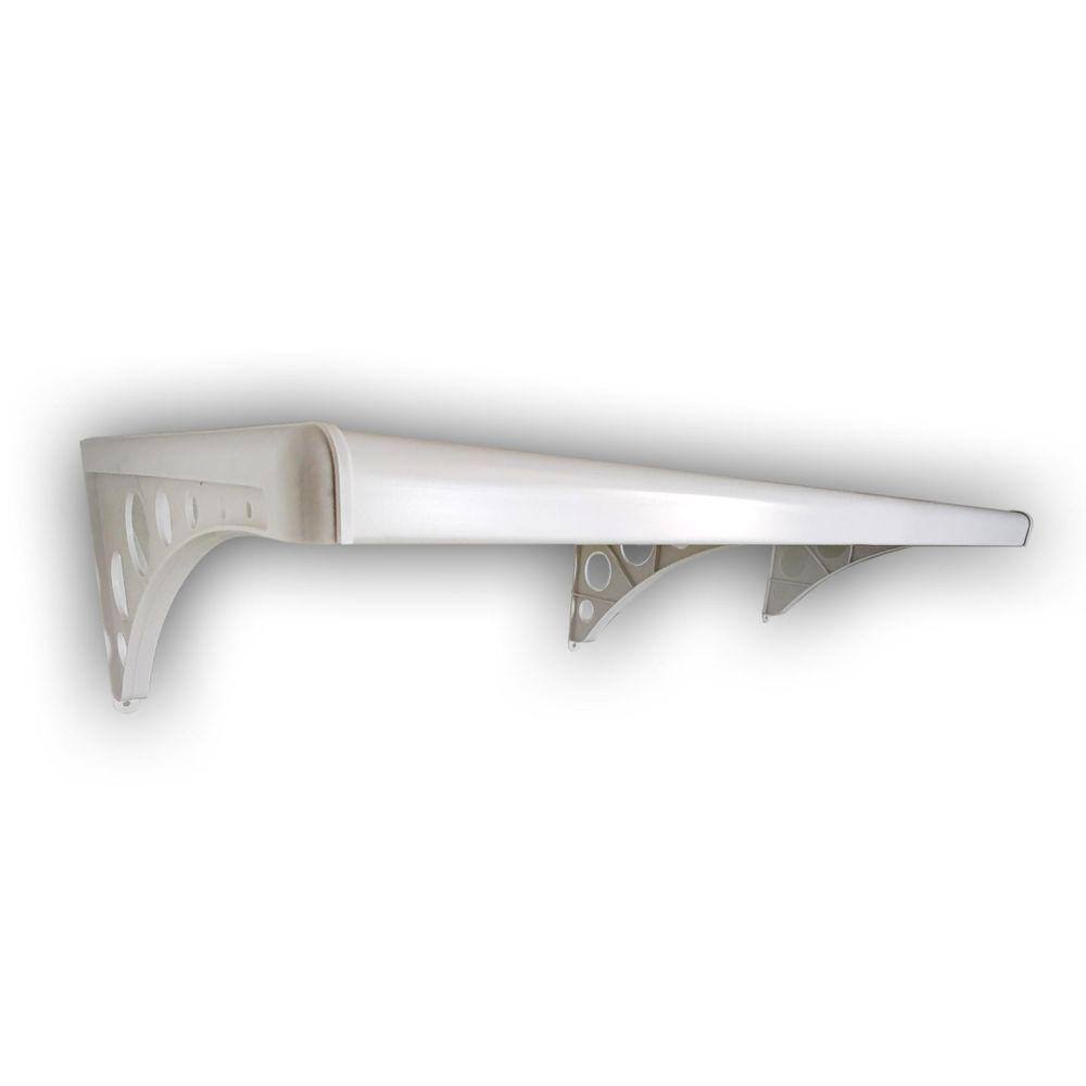 Prateleira Pvc Branca 40X20Cm Astra