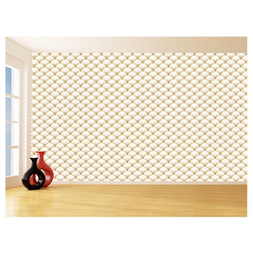 Papel De Parede 3D Estilo Tecido Capitonê Cores 3,5M Tcp265