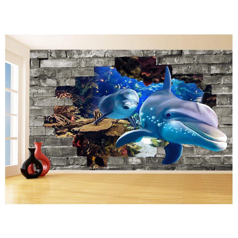 Papel Para Piso De Porcelanato Liquido Água 3,5M Flr25