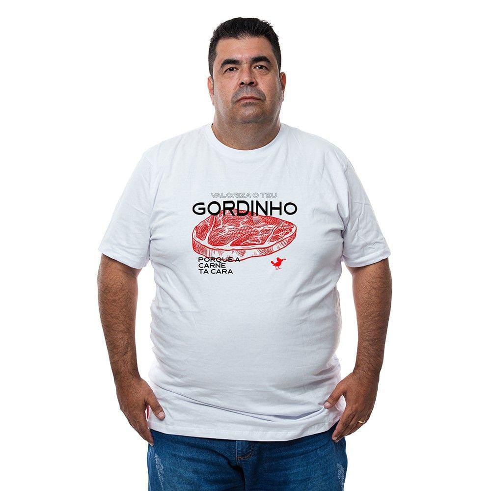 Camiseta Plus Size Algodao Masculina Valoriza O Teu Gordinho Com Abridor De Garrafas Integrado