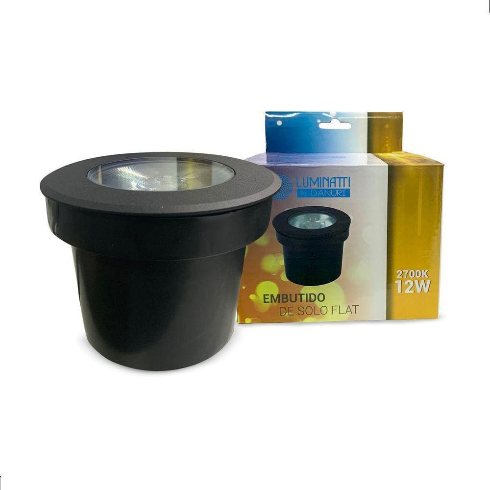Balizador Led Para Embutir Solo Piso Externo Jardim Ip67 12W