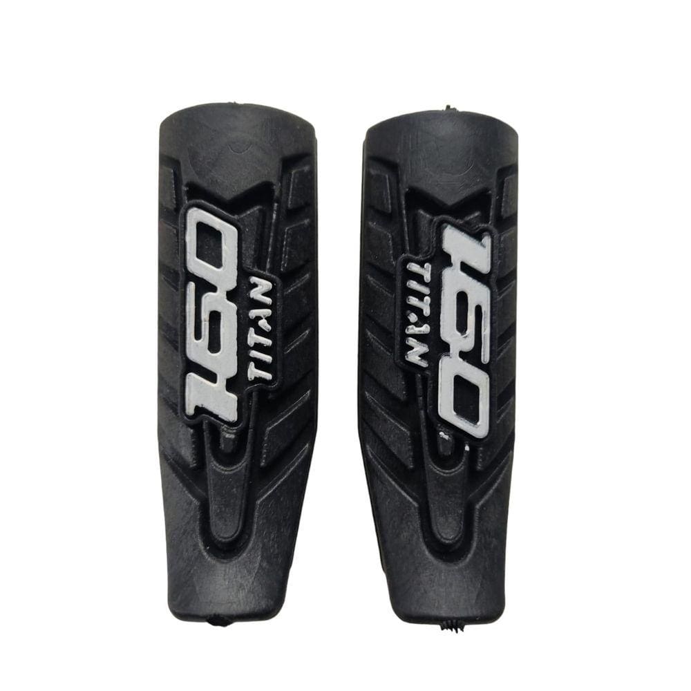 Borracha Pedal Estribo Dianteiro Fan Titan 160 Personalizada