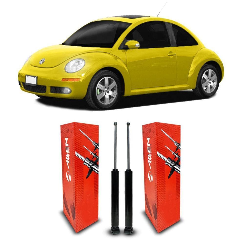 2 Amortecedor Suspensão Traseira New Beetle 2009