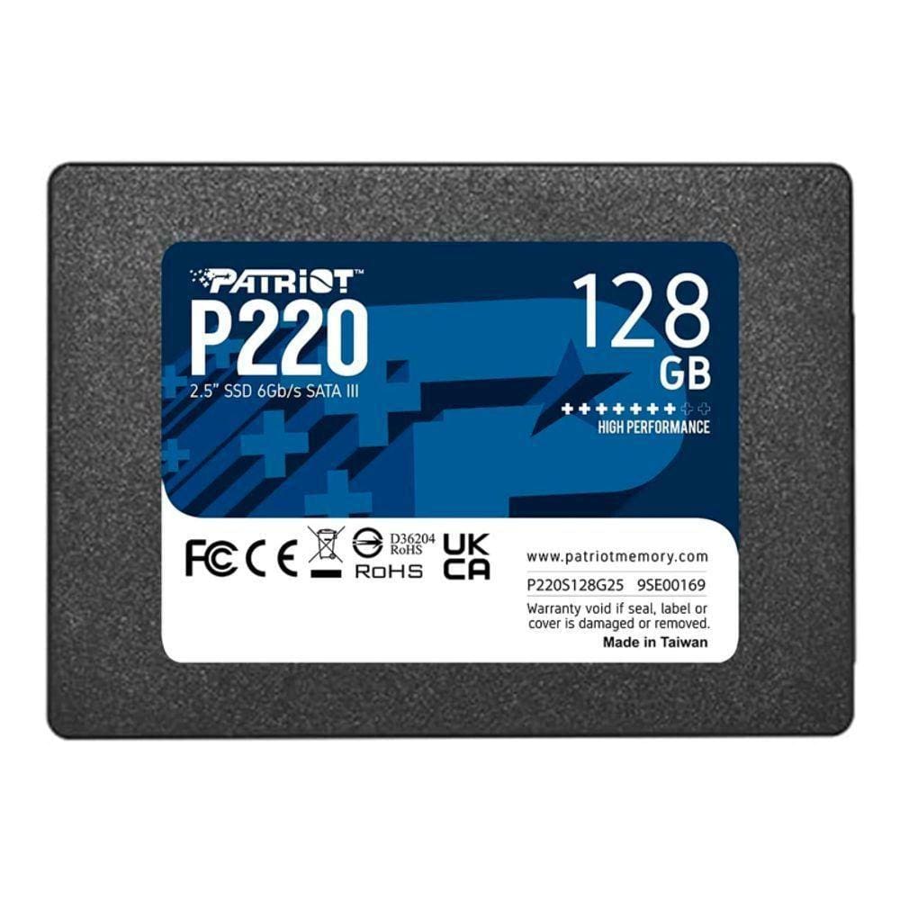 Ssd 128gb Patriot P220 500 400 Mb S