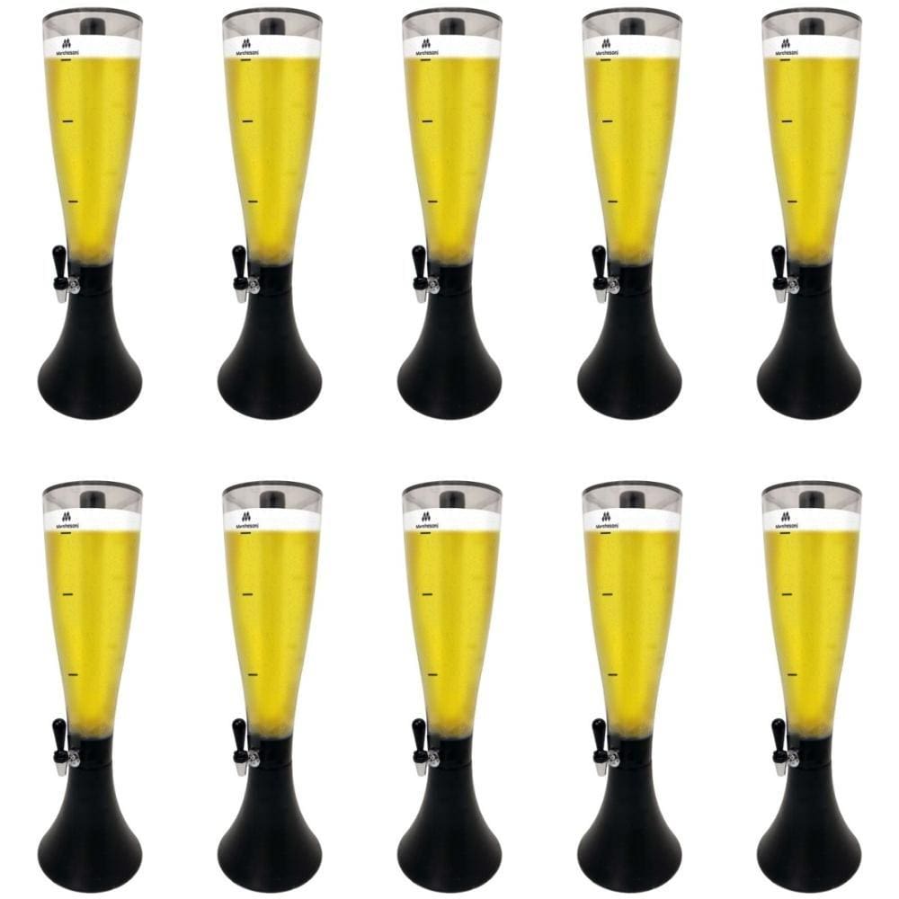 Kit 10 Torre De Chopp Chopeira Cervejeira 2,5 Litros Cerveja Gelada - Marchesoni