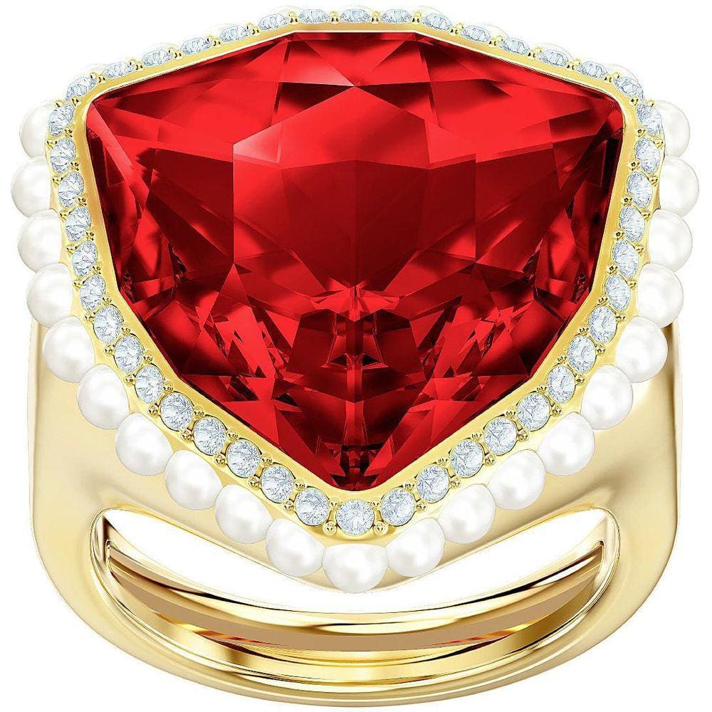 Anel Swarovski Scar Cry Vermelho Aro 13