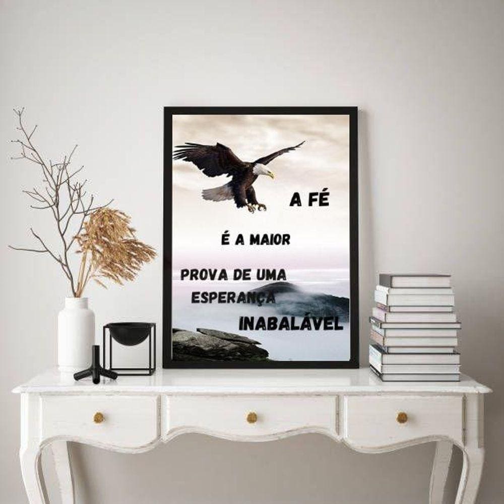 Quadro Decorativo Filosofia do Sucesso 24x18cm