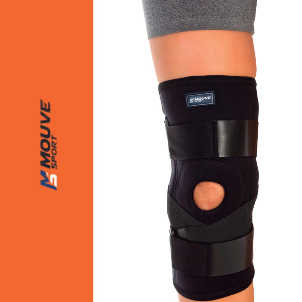 Joelheira Articulada com Cintas Cruzadas Mouve Sport