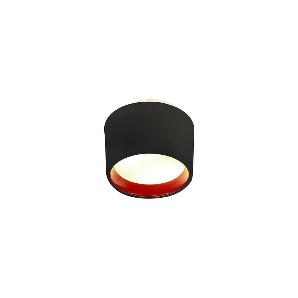 Plafon Newline Circle Sn10150 E27 Bivolt Preto / Cobre