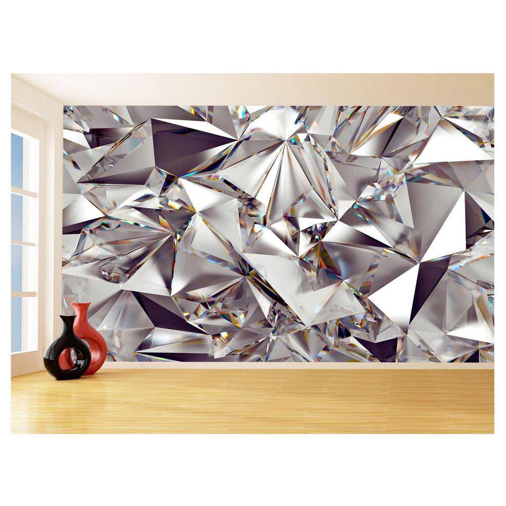 Papel De Parede Textura Diamante Pedra Prisma 3,5M Txt218
