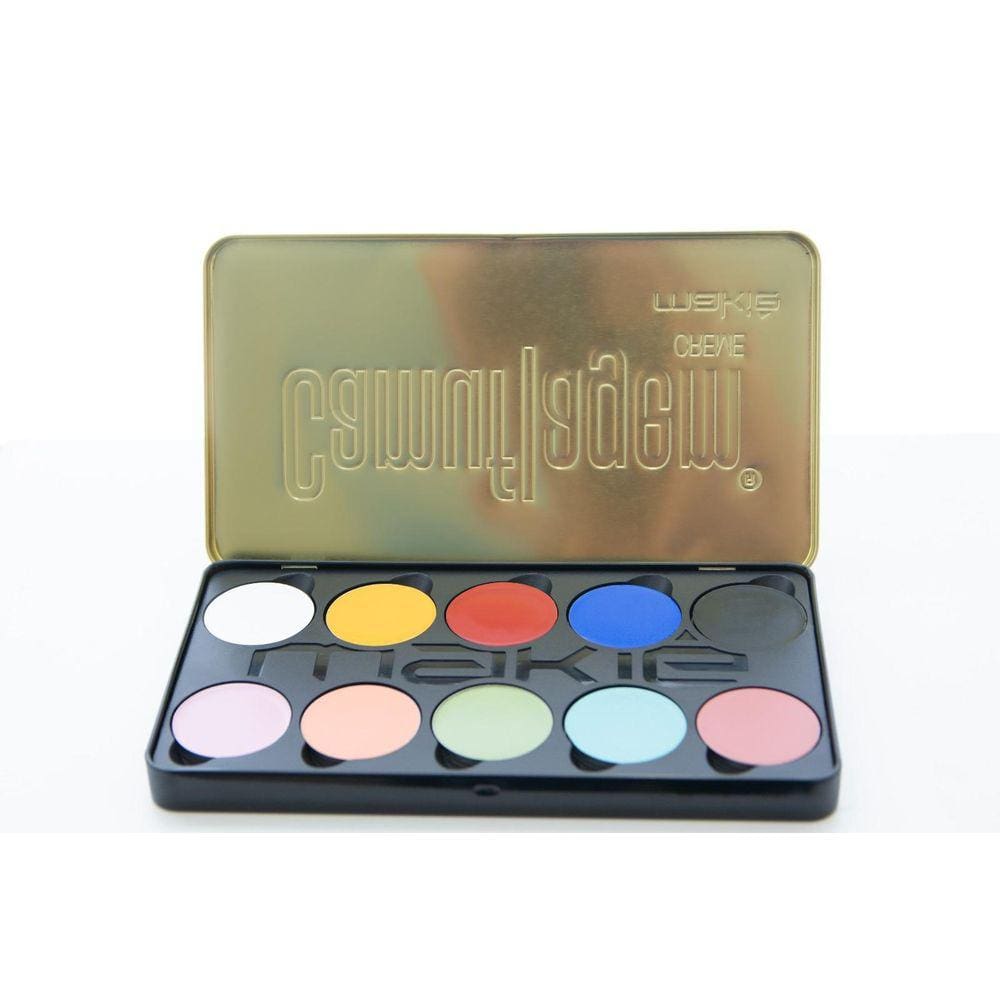 Paleta Camuflagem Makiê Mapa Das Cores