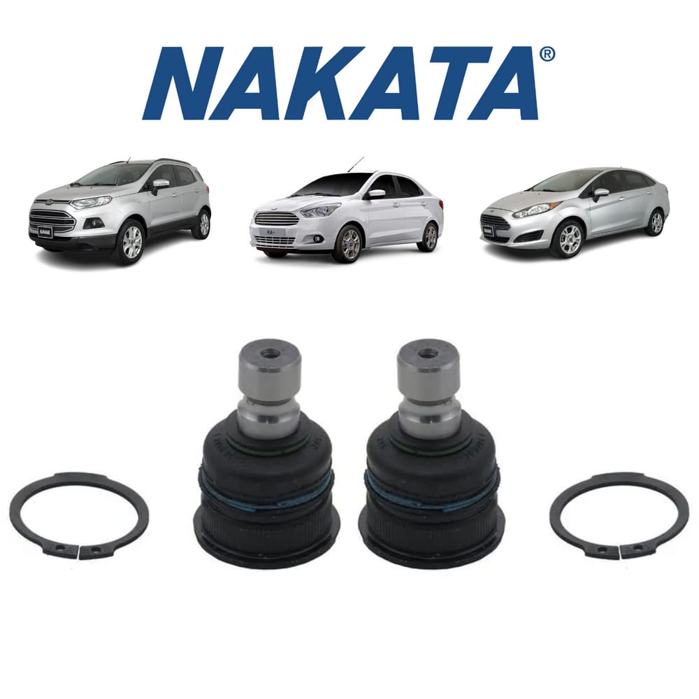 Par Pivô Suspensão Dianteiro Esquerdo+Direito Nakata Ford Ecosport 2013 A 2020