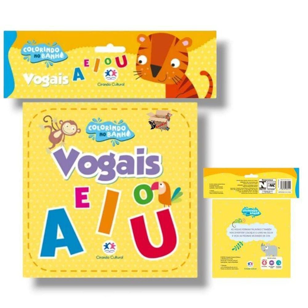 Livro Infantil - Colorindo No Banho Ciranda Cultural