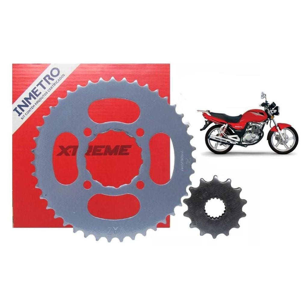 Kit Coroa Pinhão Vaz Sem Corrente Gsr 150i 2011-2017