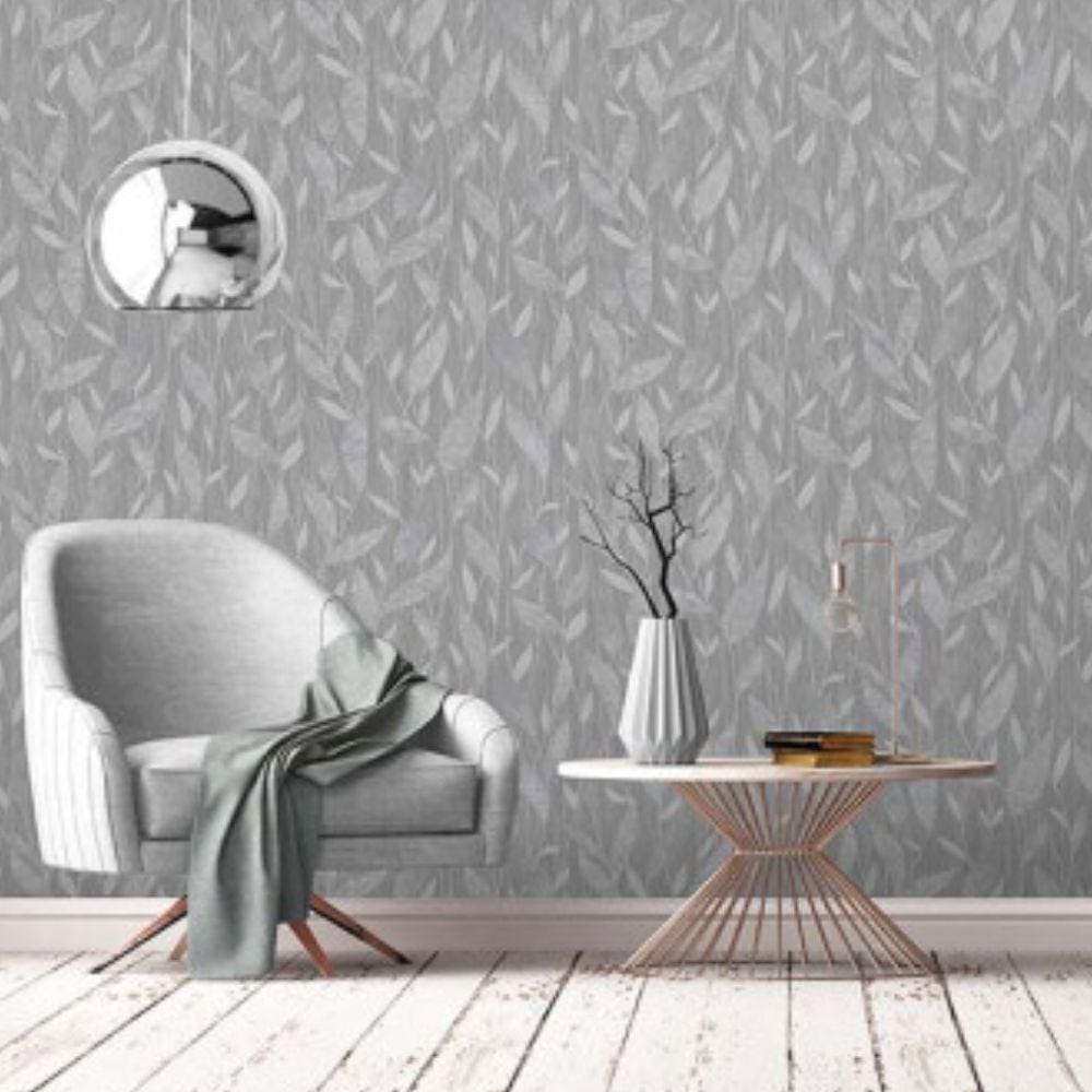 Papel de Parede Lille Floral Amarelo 58002