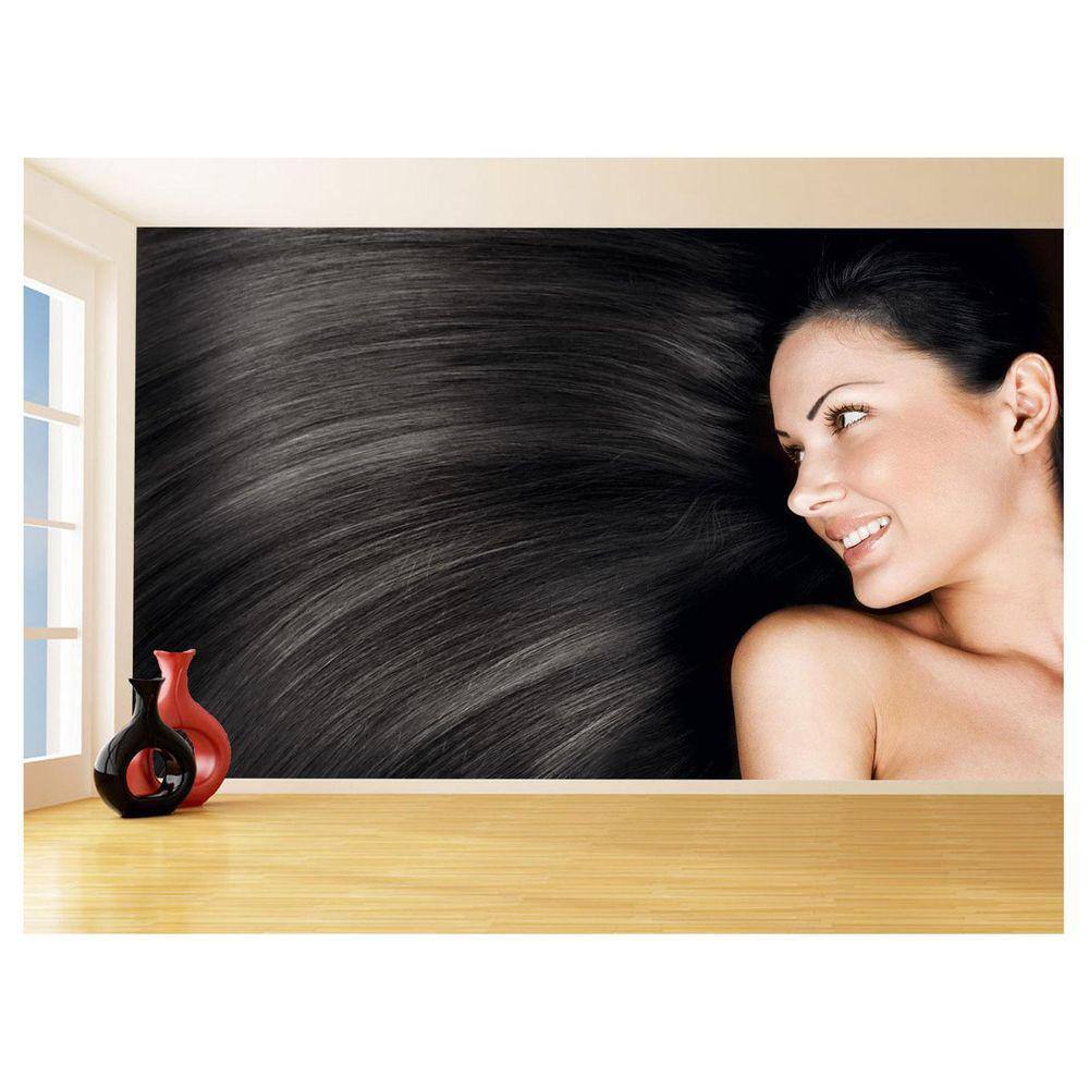 Papel De Parede 3D Salão De Beleza Corte Cabelo 3,5M Slb03