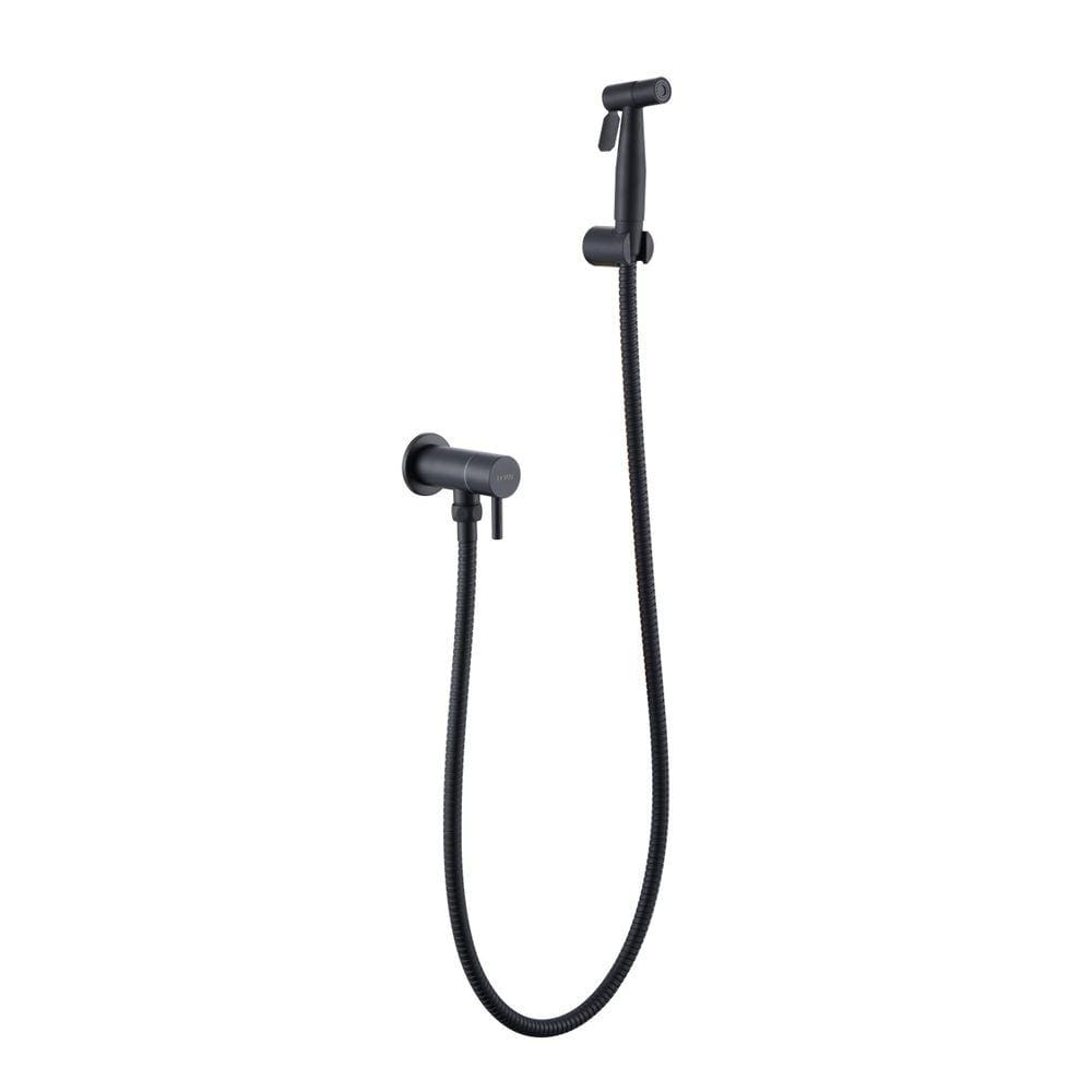 Ducha Higiênica Inox Preto Com Registro Nox15B Doan