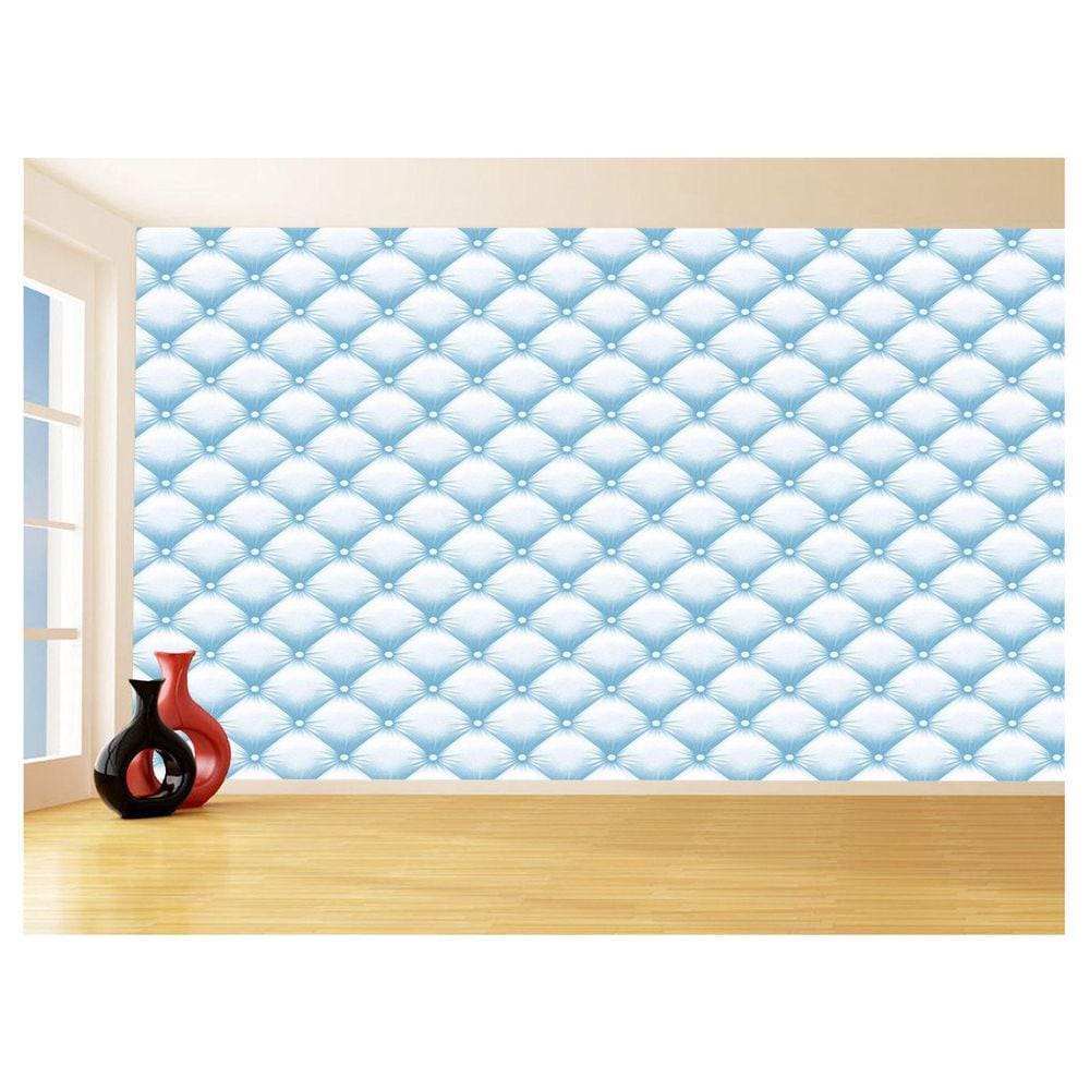 Papel De Parede 3D Estilo Tecido Capitonê Cores 3,5M Tcp43