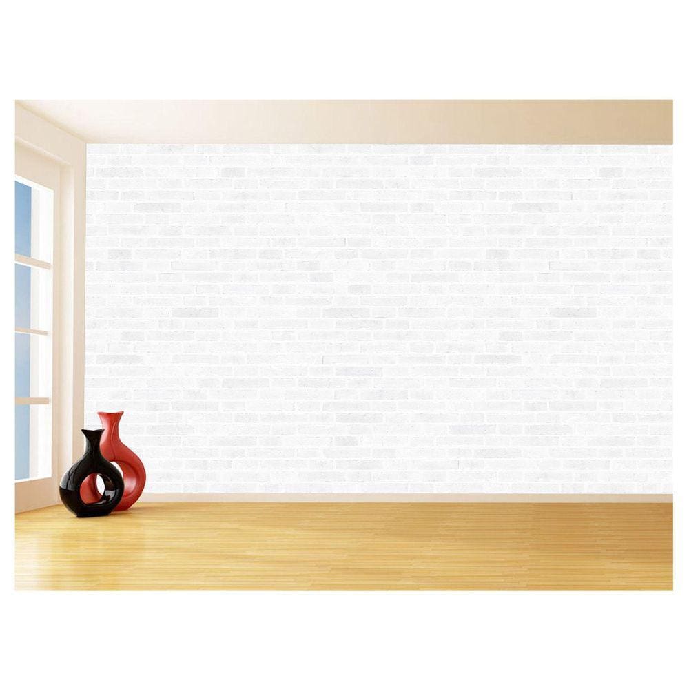 Papel De Parede 3D Tijolo Sala Tijolinho Vista 3,5M Xbr37