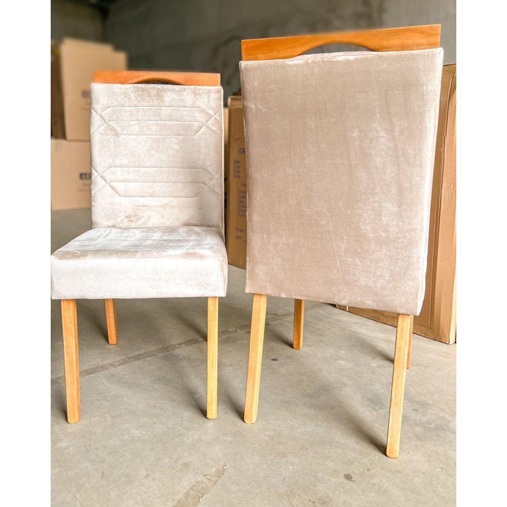 Cadeiras Mesa de Jantar com Pegador - Ciber - Requinte Salas