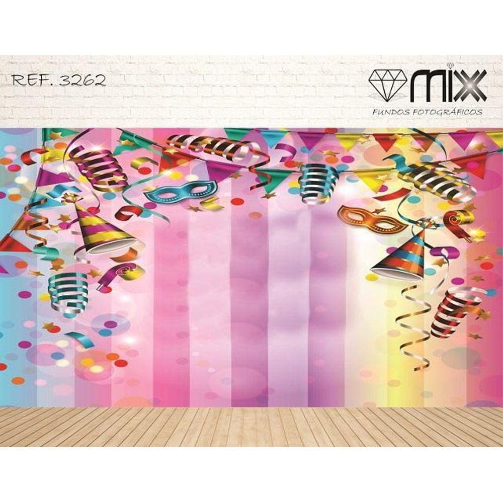 Fundo Fotográfico Cenário Carnaval - 220X150