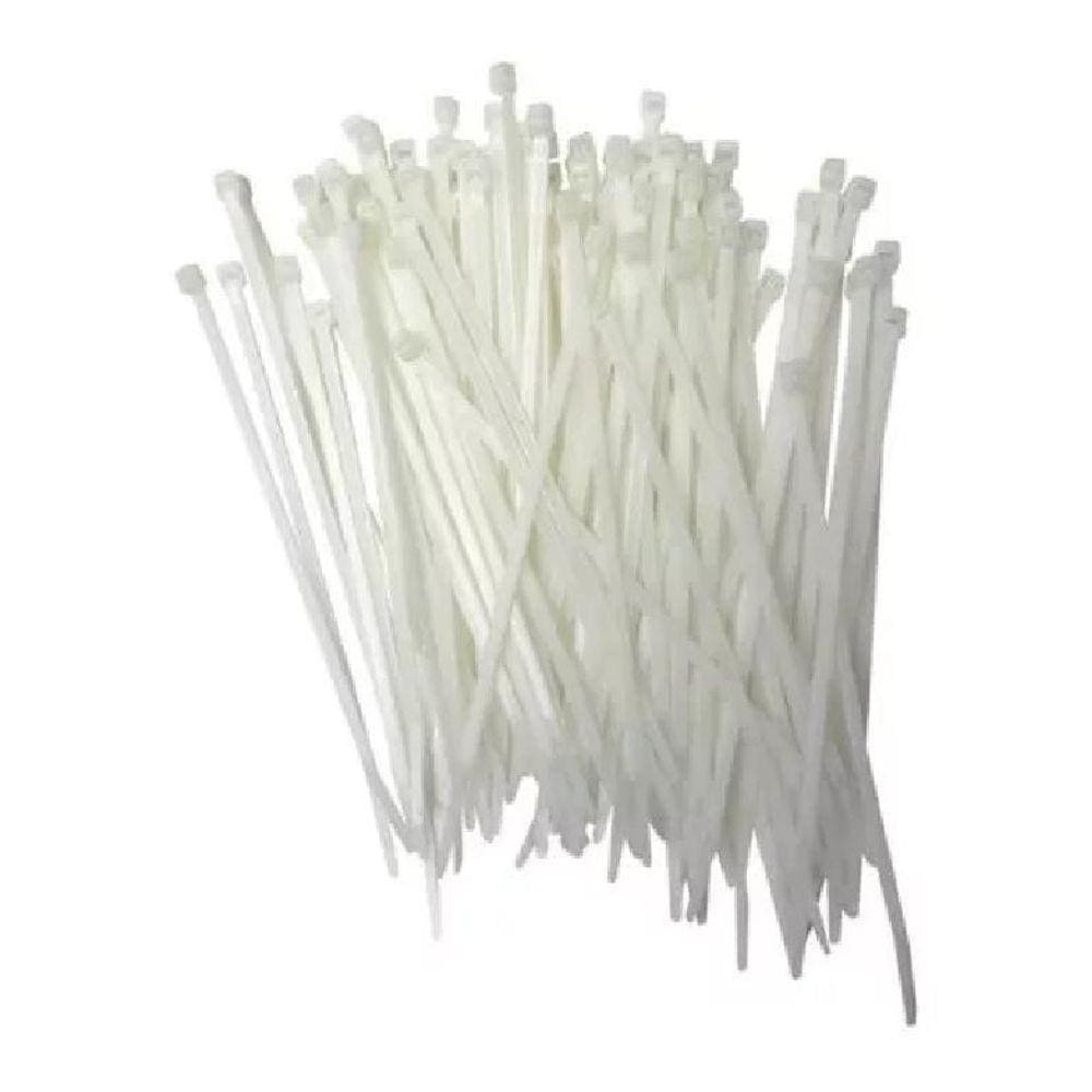 1000 Abraçadeira Nylon Branca 200X3,6Mm Starfer